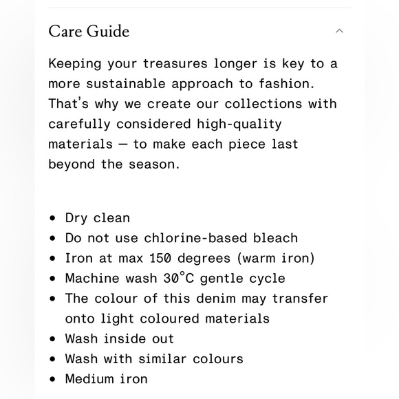 & Other Stories Straight Gold-Buckle Jeans - Picture 11 of 16